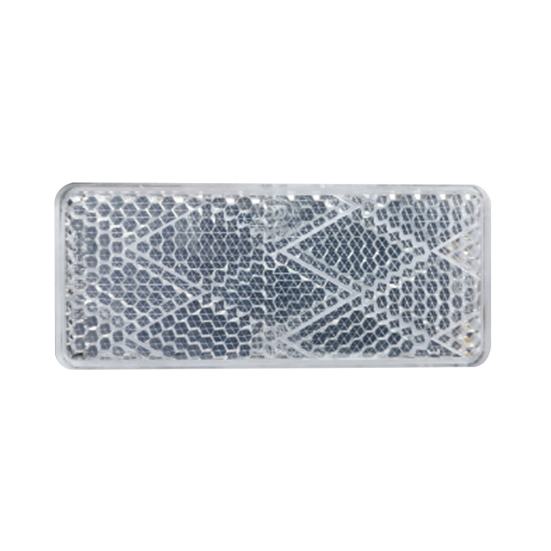 70×30 mm Reflector Stick On Clear