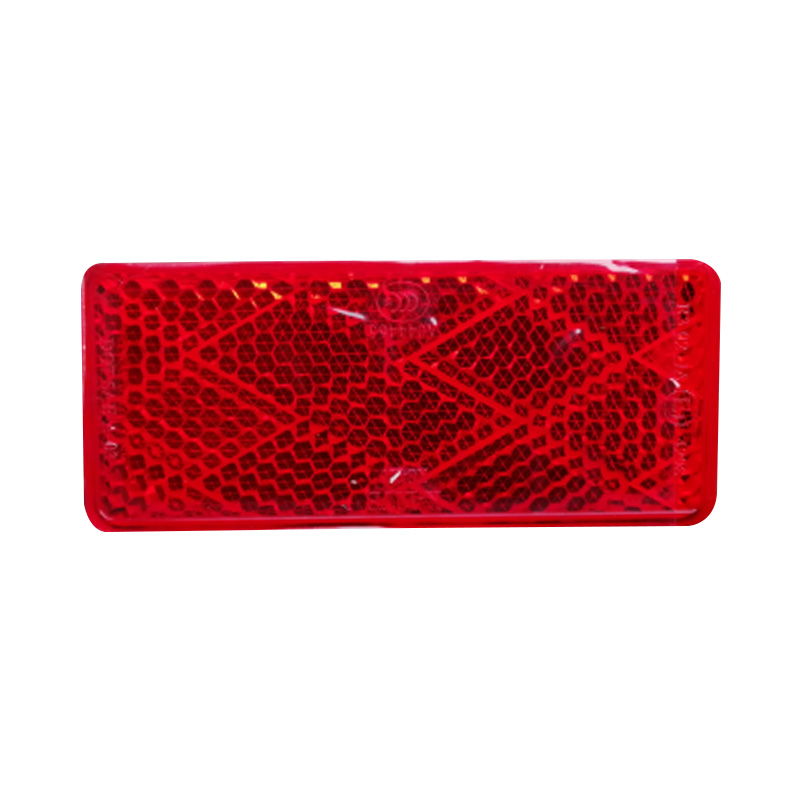 70×30 mm Reflector Stick On Red