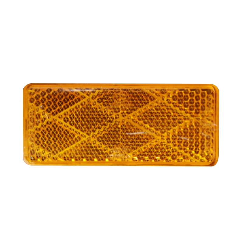 70×30 mm Reflector Stick On Amber