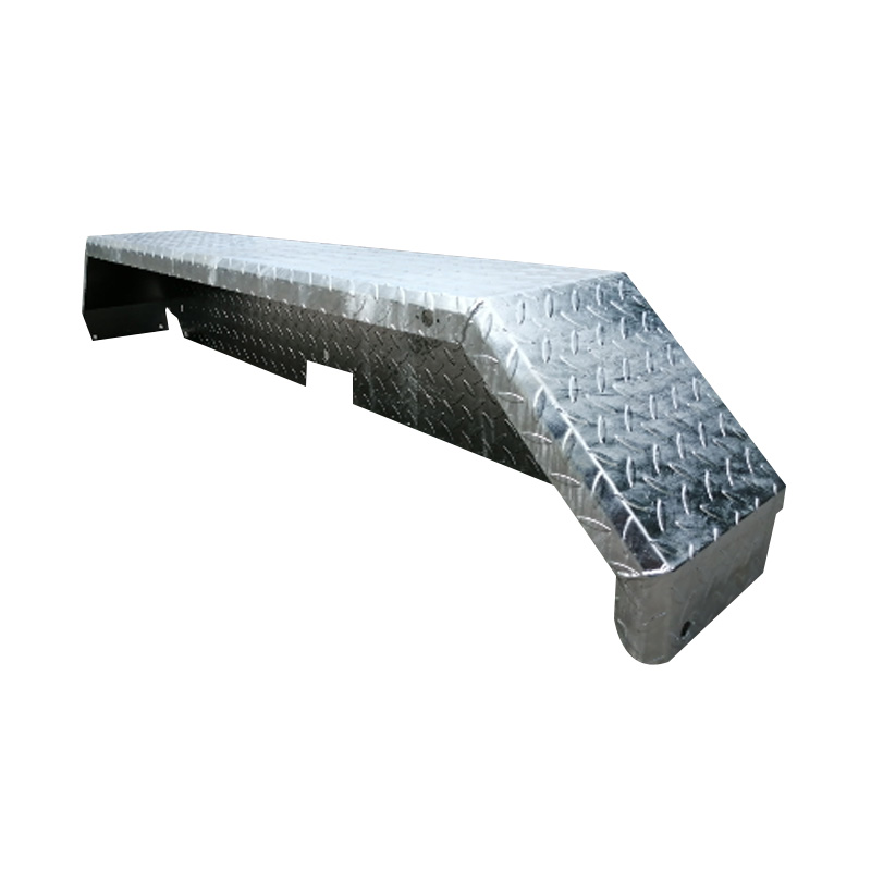 14' Tandem Galvanized Trailer Mudguard