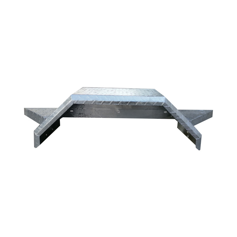 14' Single Axle Galvanized Trailer Mudguard with Side Step
