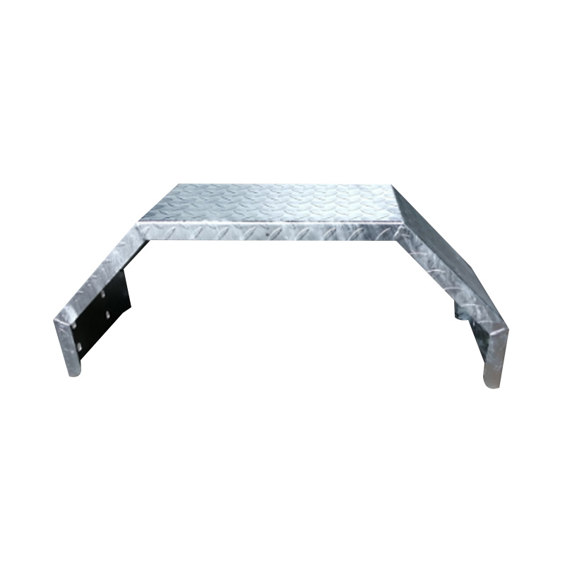 14' Single Axle Galvanized Trailer Mudguard