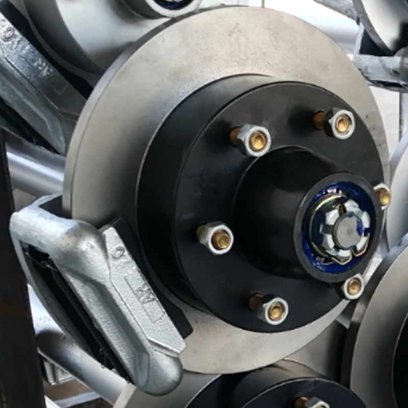 12' 6 Lug Trailer Mechanical Brake