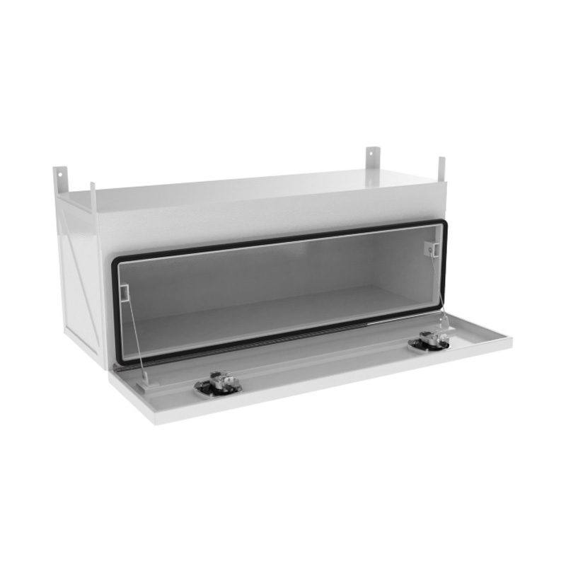 1200 x 450 x 450mm Flat Aluminium Under Tray Body Tool box Truck Storage Toolbox