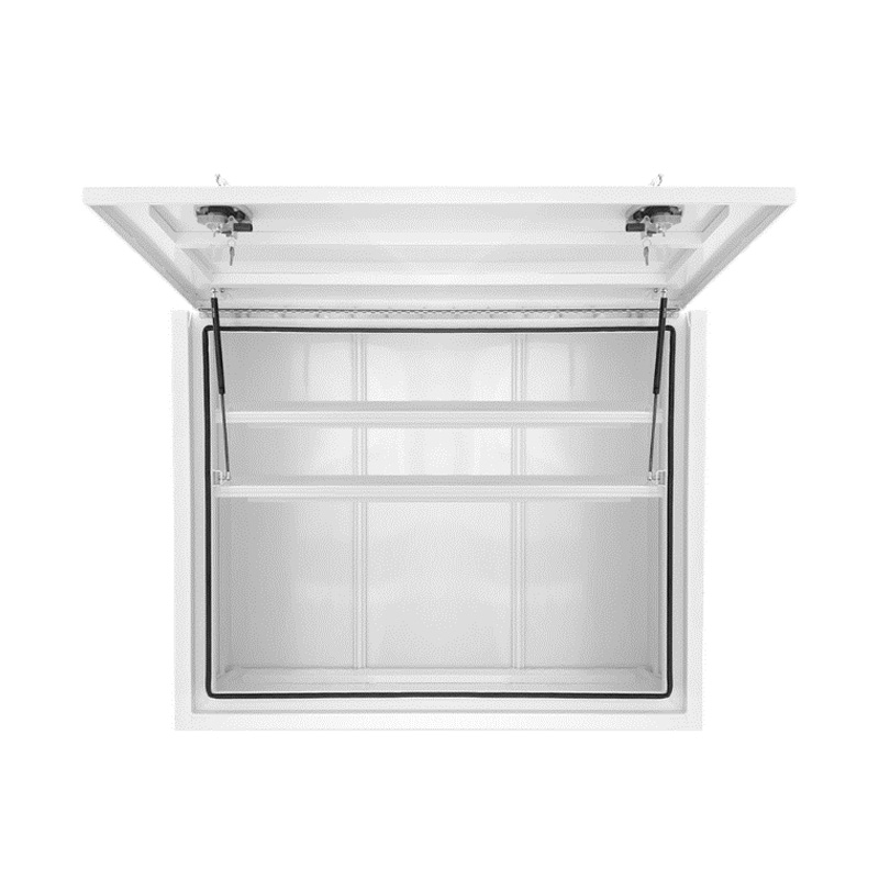 1400 x 600 x 1200mm Aluminium Full Side Opening Truck Tool Box HIGH Side Trailer Toolbox Shelving