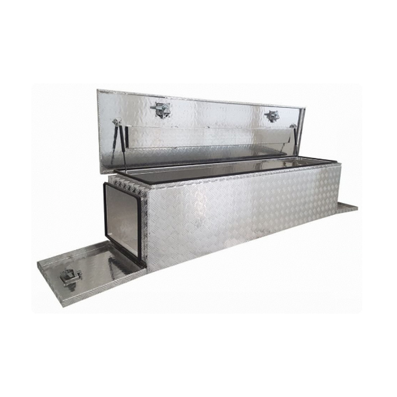 2000 x 500 x 500mm Aluminium 3 Lid Ute Toolbox Trailer Camping Camper Caravan Truck Tool Box