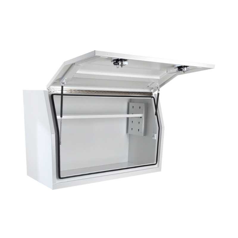 1200 x 600 x 820mm Aluminium Full Side Opening Ute Tool Box Truck Trailer Toolbox Shelving