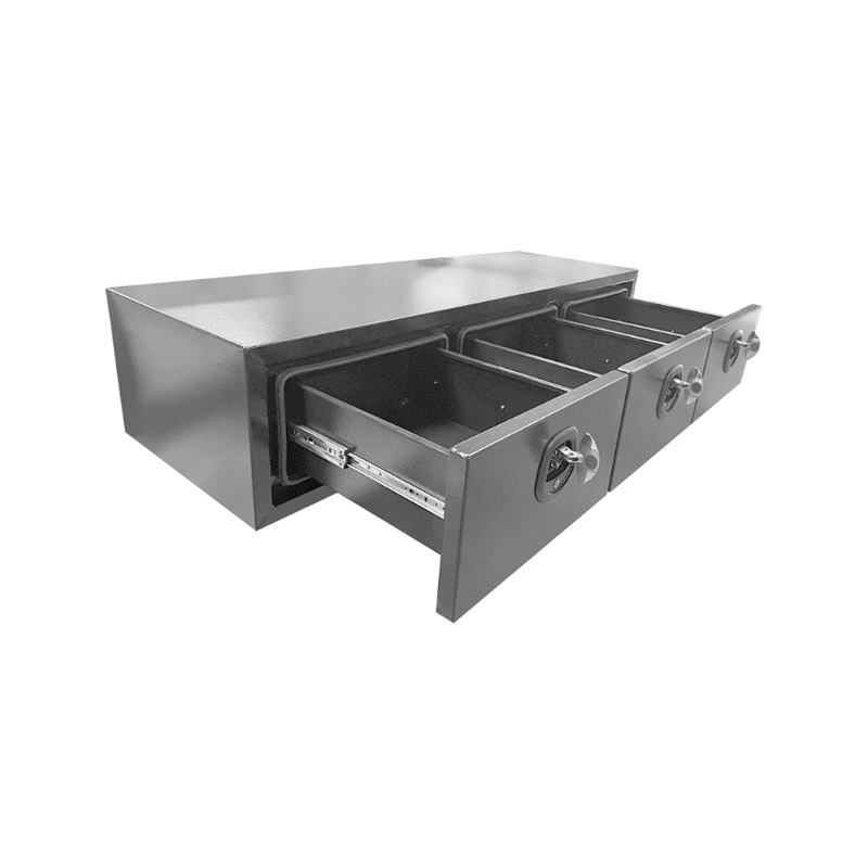 1700 x 600 x 380mm 3 Drawer Unit for Ute Truck Tool box Canopy Caravan Toolbox