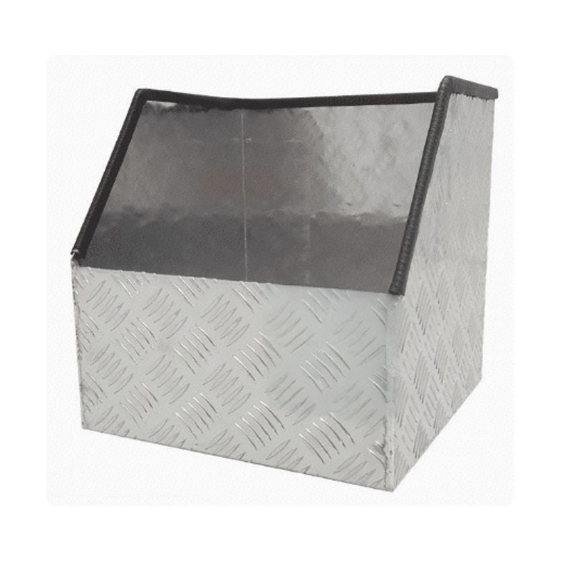320 x 320 x 320mm Aluminium Checker Camping Camper 4x4 Ute Truck Trailer Gas Bottle Holder