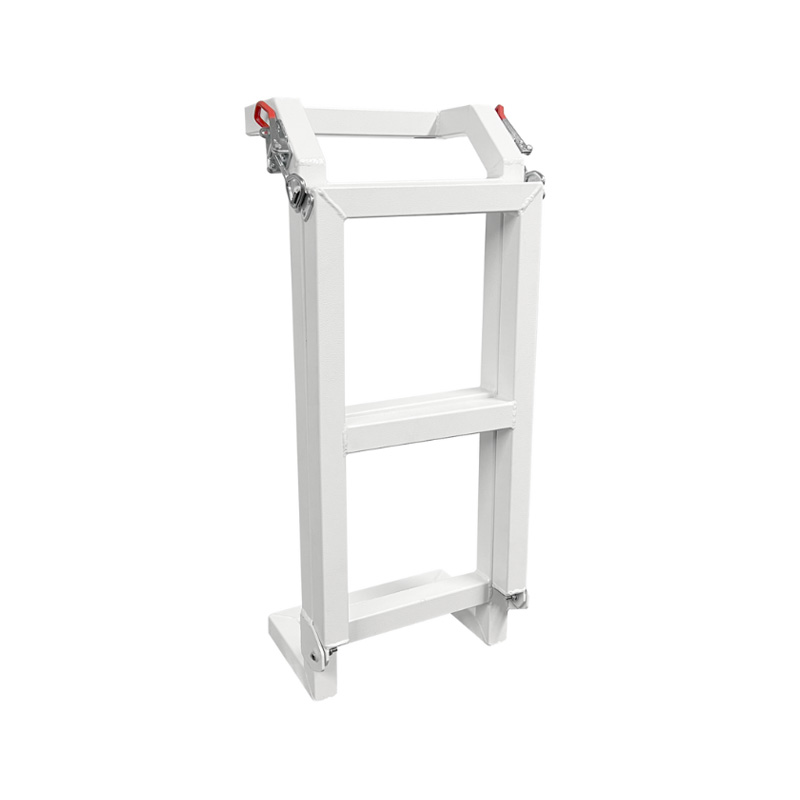 Ute Truck Toolbox Canopy Raw Aluminium Boltable Foldable Ladder