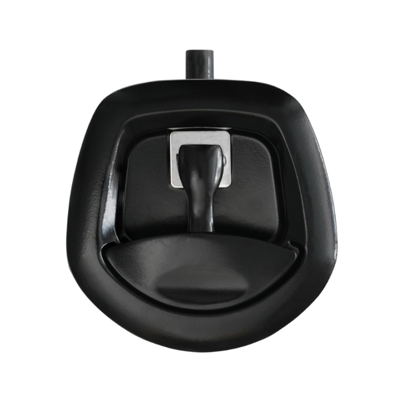 Black Whale Tail T-Lock Padlockable Whale Tail Handle