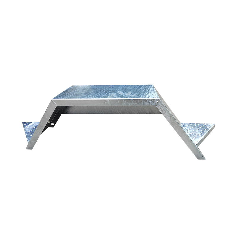 13' Single Axle Galvanized Trailer Mudguard