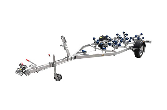 6300 Series 1500KG ATM Single Axle Rollers Boat Trailer