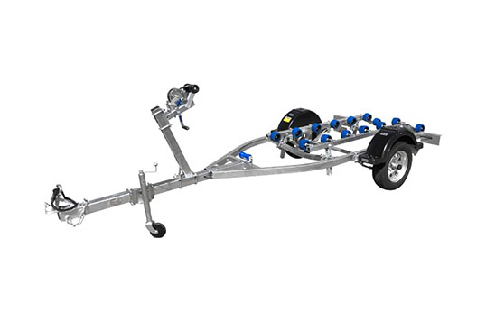 4100 Series 750KG ATM Single Axle Rollers Boat Trailer