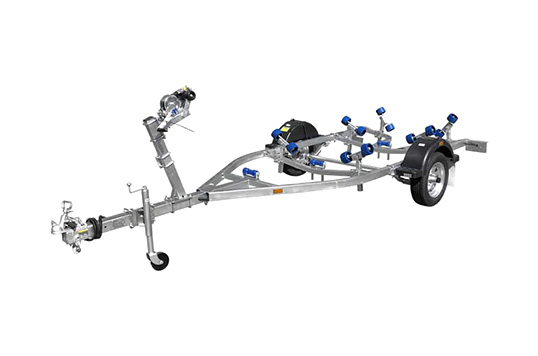 4500 Series 750KG ATM Single Axle Rollers Boat Trailer