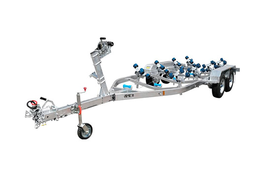 6500 Series 2000KG ATM Tandem Axle Rollers Boat Trailer