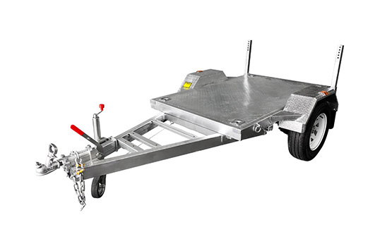 6×4ft ATM 1200KG Flat Deck Braked Trailer