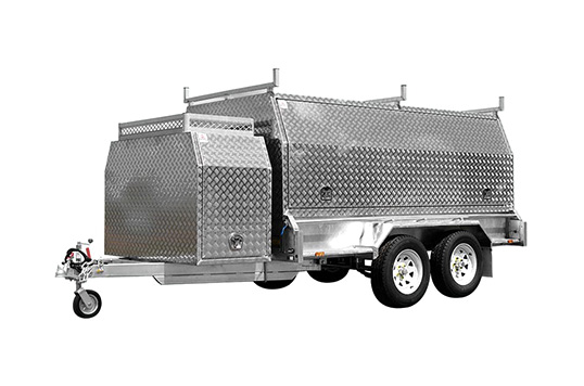 8×5ft Dual Axle Builders/Tradesman Trailer